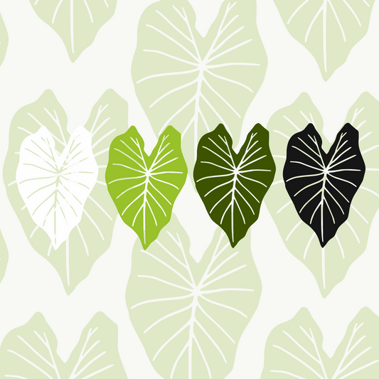 Pepili Hoʻololi | Lau Kalo Decal