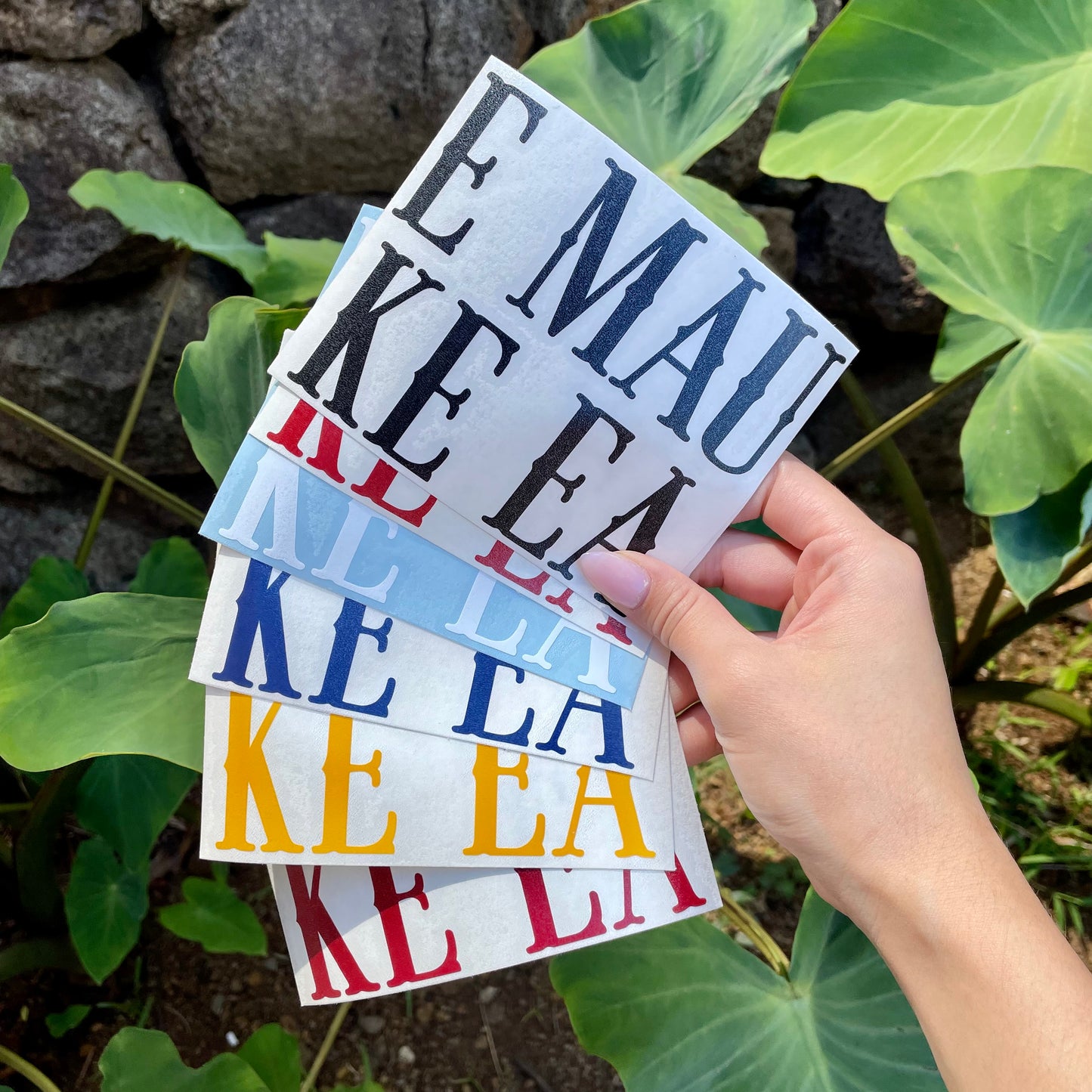 Pepili Hoʻololi | E Mau Ke Ea  Decal