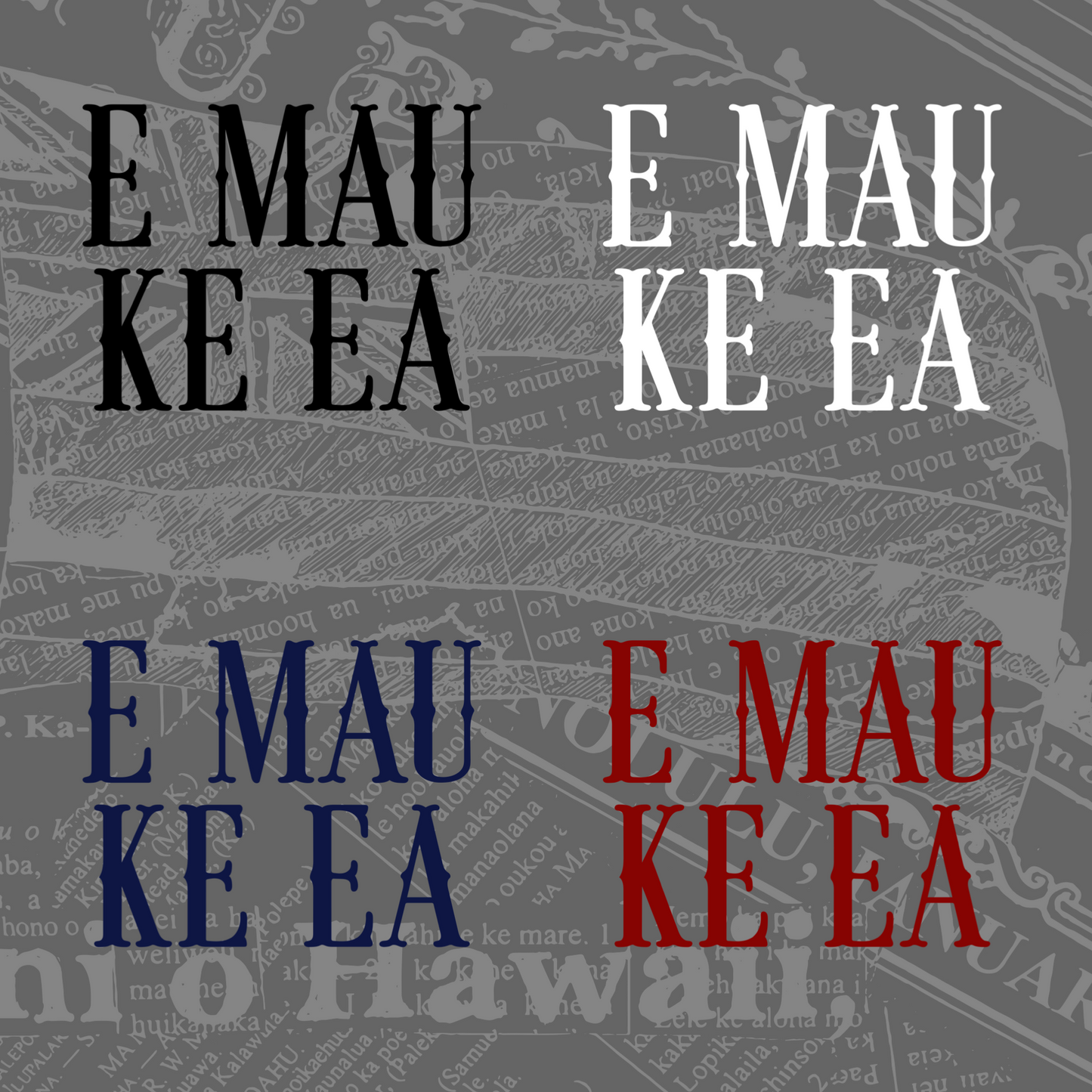 Pepili Hoʻololi | E Mau Ke Ea  Decal