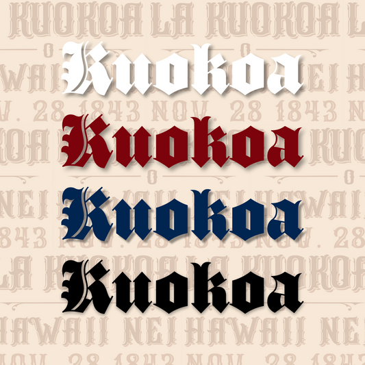 Pepili Hoʻololi | ʻŌlelo Kūʻokoʻa Decal